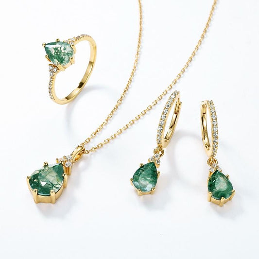 Forest Vevra Exclusive: A Complete Guide to Moss Agate Engagement Ring