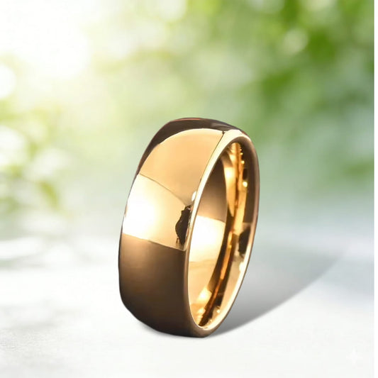 Minimalist Tungsten Carbide Couple Rings Promise Ring Set for Men and Women