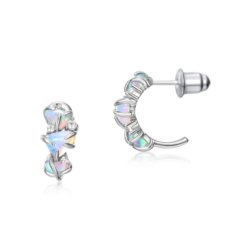 Mystic Aura Heart Opal Pendant – Fairycore Coquette Layering Necklace